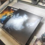 Schlüsselkasten Glasplatte Lackierung