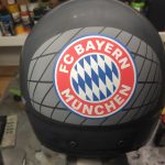 Schubert C 3 Helmlackierung Bayern