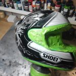 Shoei Integralhelm GT-Air Airbrush Weltreise