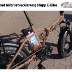 E-Bike Fatbike Sonderlackierung