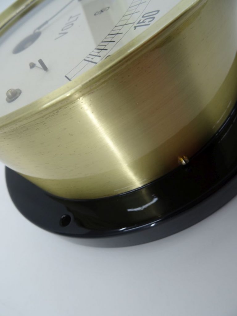 Altes Amperemeter Restauration