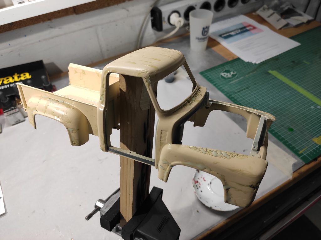 Modell Pickup Rostlook Vintage Lackierung