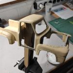 Modell Pickup Rostlook Vintage Lackierung