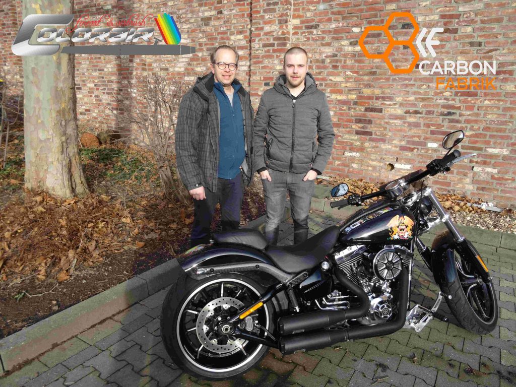 Harley Davidson Breatout Volllackierung