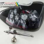 Harley Davidson Seitendeckel AC DC Logo