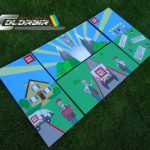 Schrankfront  im Pic Nic Firmendesign