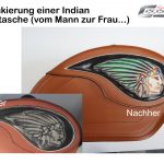 Indian Motorcycles Satteltasche (rechts)