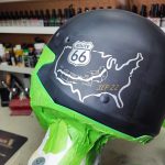 Scorpion Covert-X Solid Helm Airbrush Gold Wing