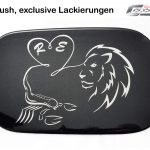 Tankdeckel mit Sternzeichen