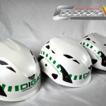 KASK Bauhelme im DIGA Firmendesign
