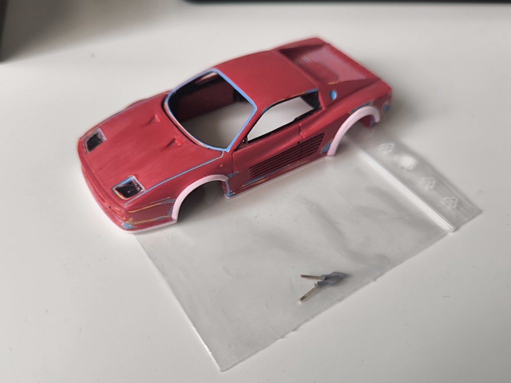 Vitrinen Modellauto Maßstab 1:43 Airbrush Lackierung